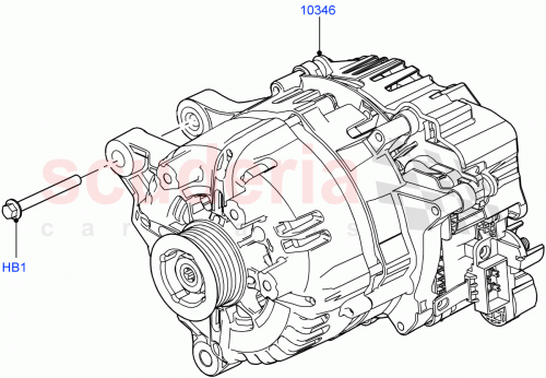 Part Diagram for Land Rover LR166342