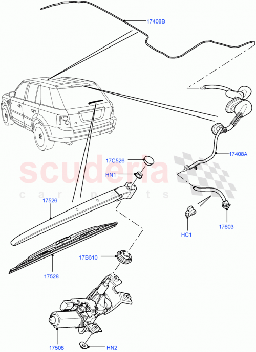 Part Diagram for Land Rover LR023446