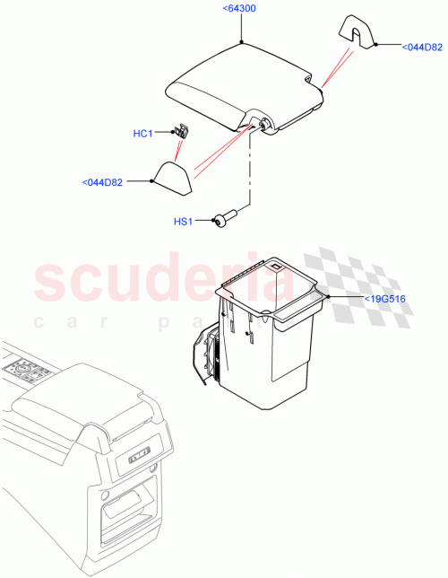Part Diagram for Land Rover LR162084