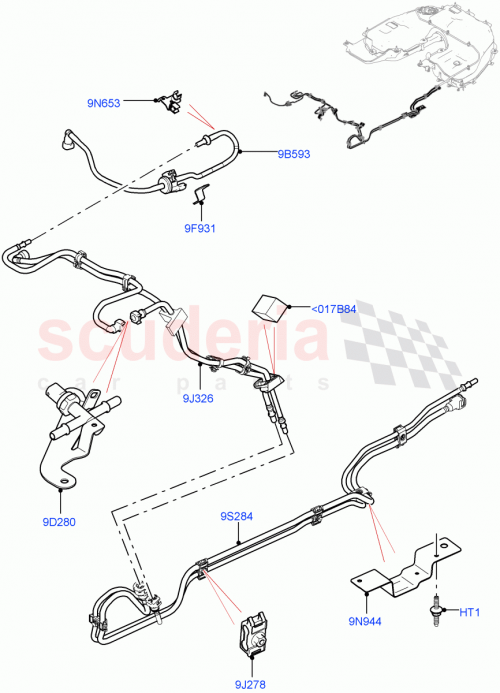 Part Diagram for Land Rover LR082763
