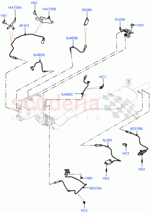 Part Diagram for Land Rover LR152209