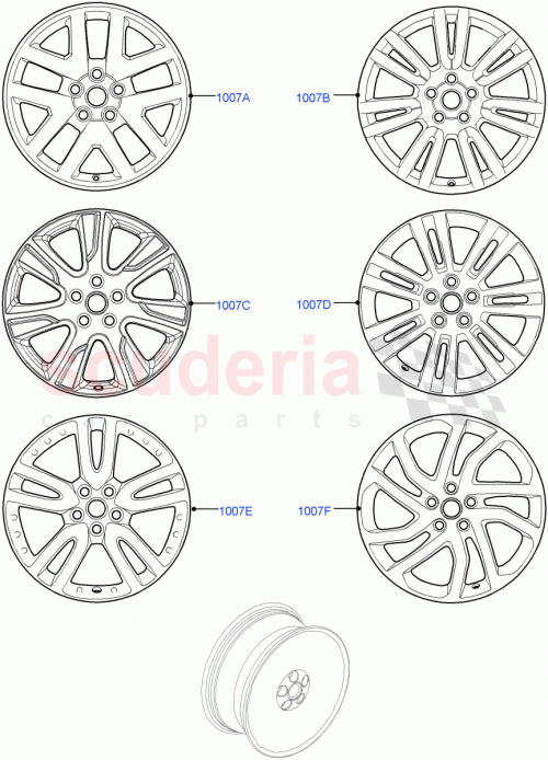 Part Diagram for Land Rover LR040788