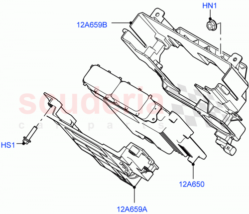 Part Diagram for Land Rover LR163618