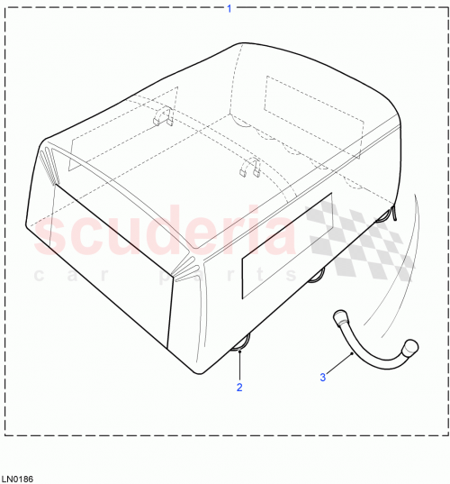 Part Diagram for Land Rover DSB000260ABE