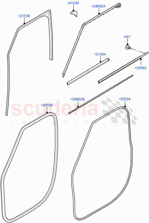 Part Diagram for Land Rover LR130895