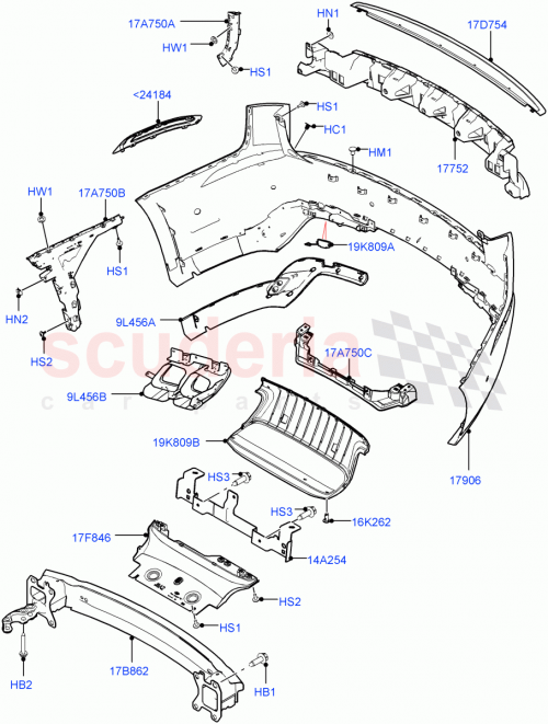 Part Diagram for Land Rover LR126791