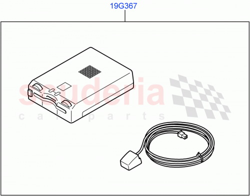 Part Diagram for Land Rover LR004835