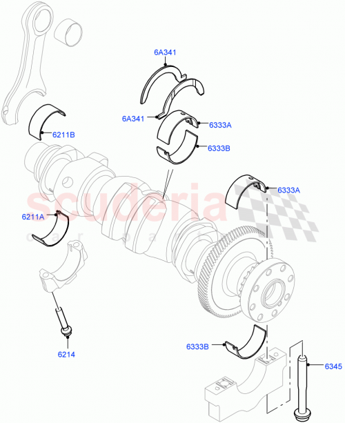 Part Diagram for Land Rover LR073812