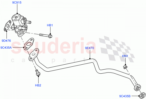 Part Diagram for Land Rover 4536857
