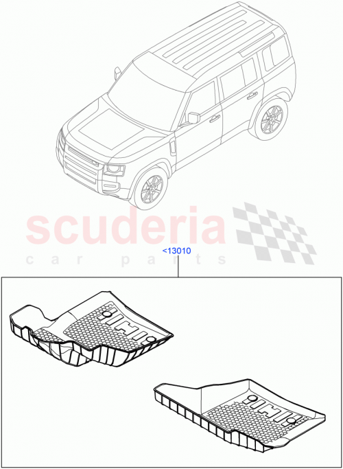 Part Diagram for Land Rover LR143440
