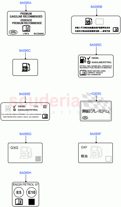 Part Diagram for Land Rover LR117117