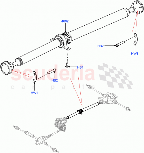 Part Diagram for Land Rover LR092694