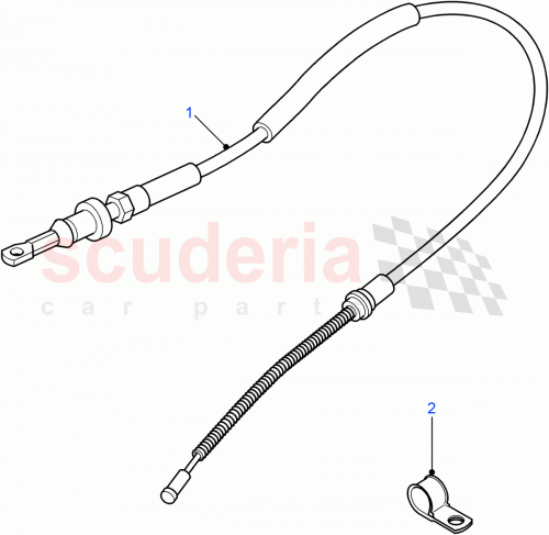 Part Diagram for Land Rover SYC500100