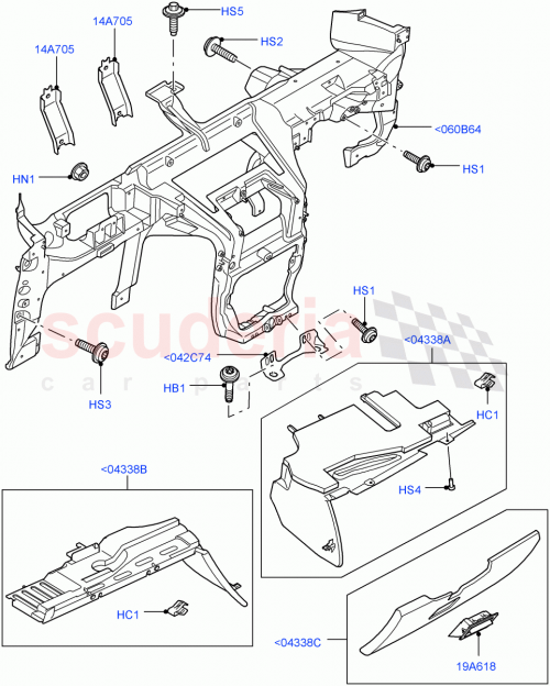 Part Diagram for Land Rover FAD500120