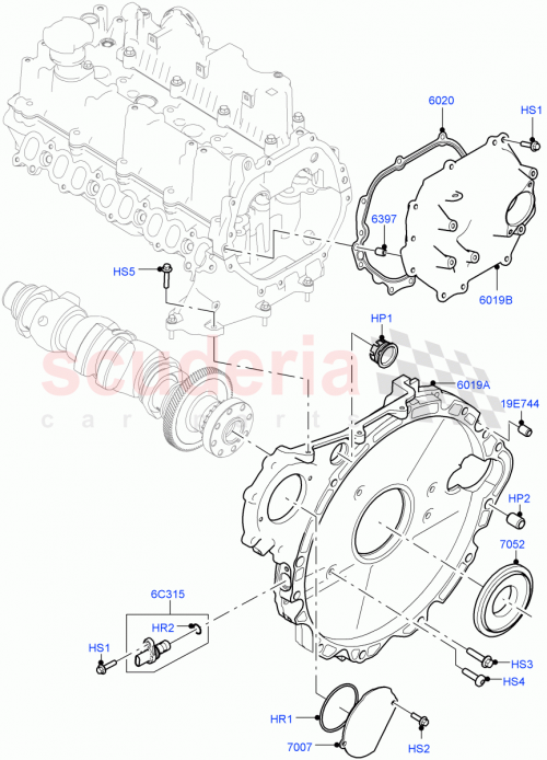 Part Diagram for Land Rover LR097164