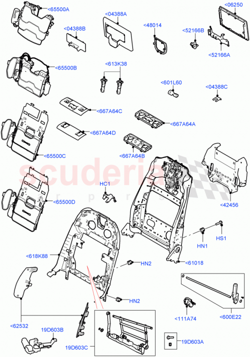 Part Diagram for Land Rover LR111293
