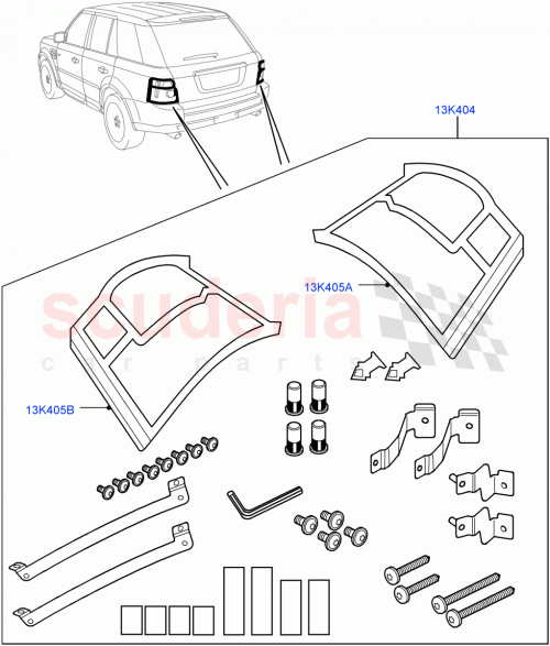 Part Diagram for Land Rover VPLTP0062