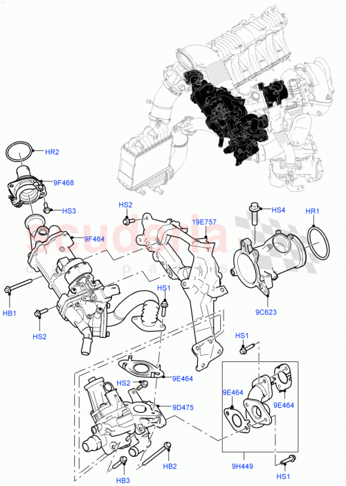 Part Diagram for Land Rover LR084915