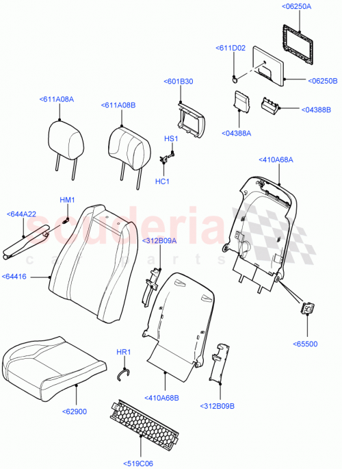 Part Diagram for Land Rover LR053214