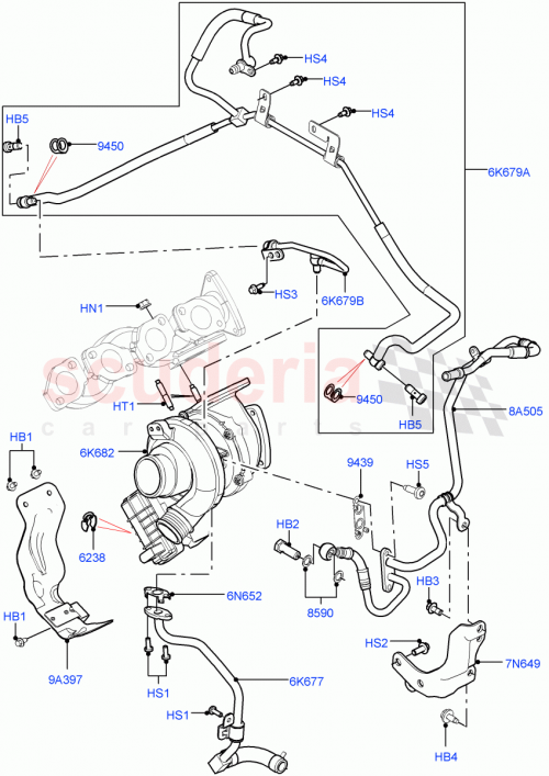 Part Diagram for Land Rover LR014199