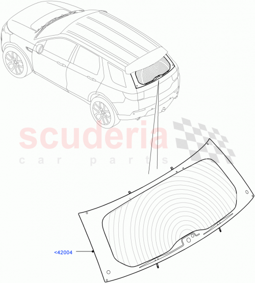 Part Diagram for Land Rover LR075803