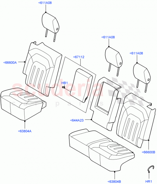 Part Diagram for Land Rover LR157609