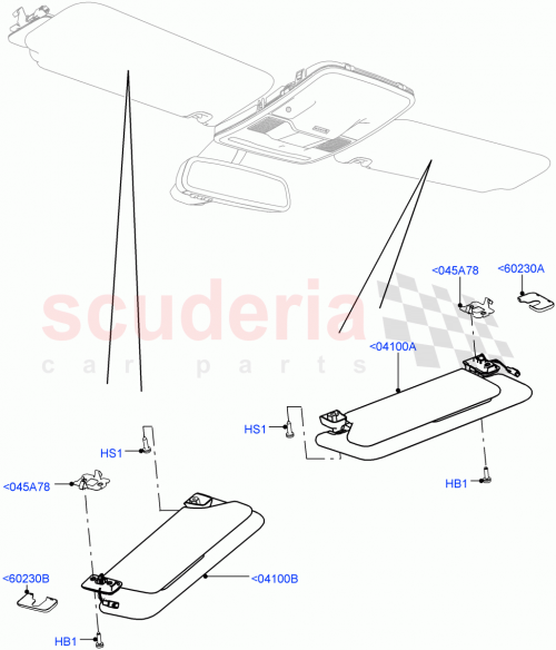 Part Diagram for Land Rover LR162851