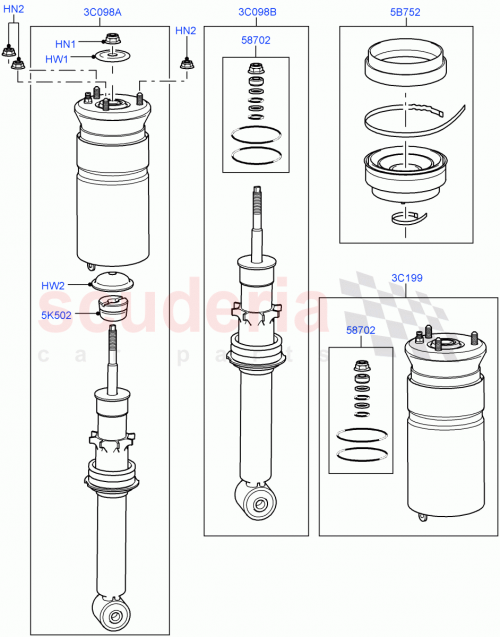 Part Diagram for Land Rover LR032646