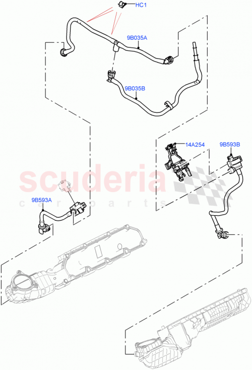 Part Diagram for Land Rover LR159122