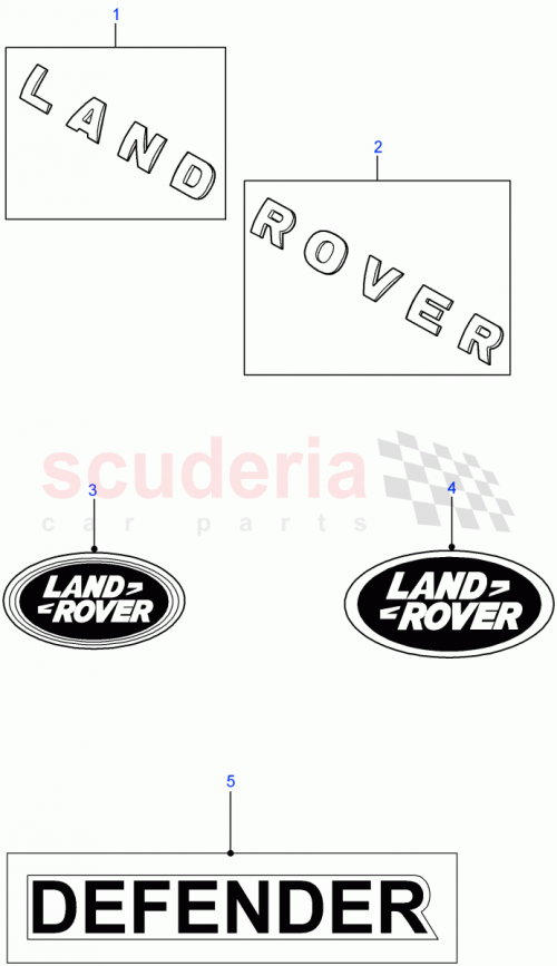 Part Diagram for Land Rover LR025839