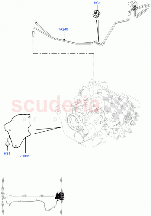 Part Diagram for Land Rover LR060387