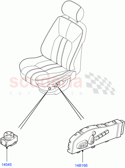Part Diagram for Land Rover YUB500440PUY