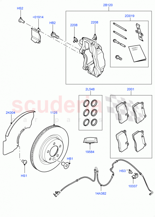 Part Diagram for Land Rover LR138646