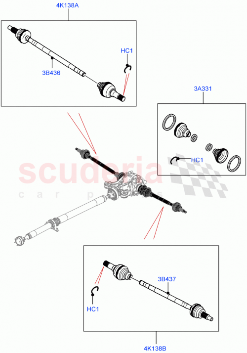 Part Diagram for Land Rover LR092754