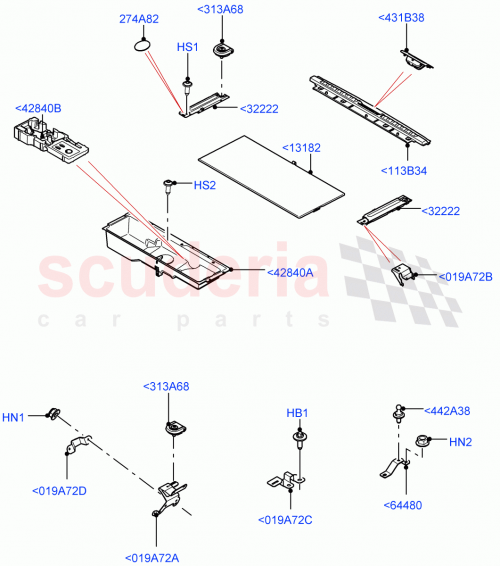 Part Diagram for Land Rover LR082104