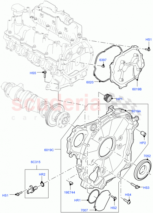 Part Diagram for Land Rover LR145258