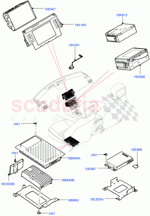 Part Diagram for Land Rover LR077499