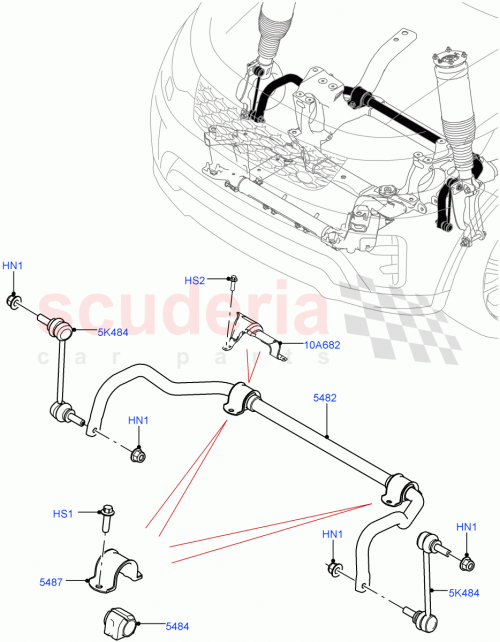 Part Diagram for Land Rover LR159475