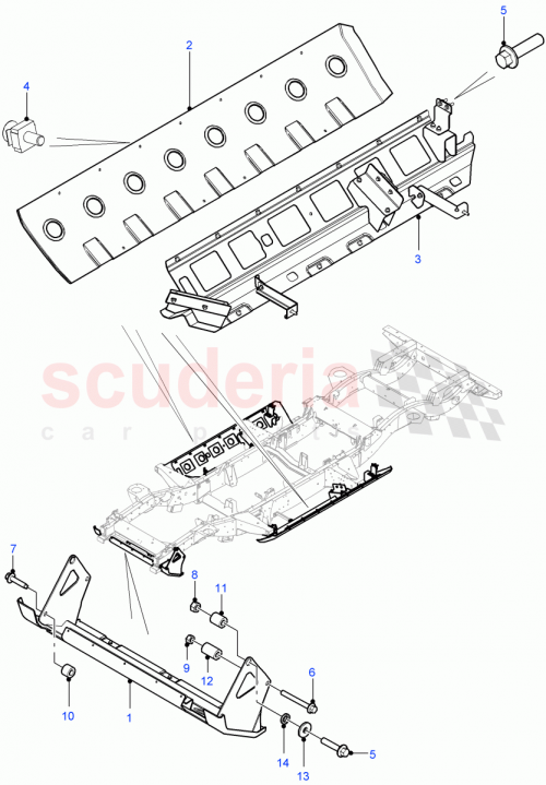 Part Diagram for Land Rover LR069140