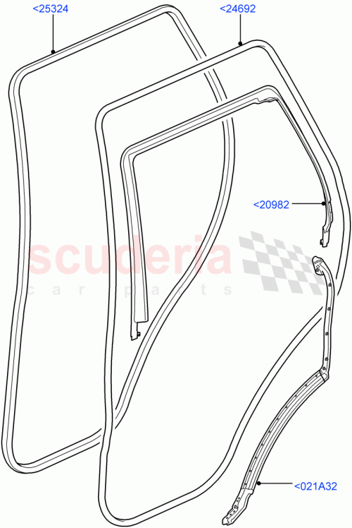 Part Diagram for Land Rover LR044023