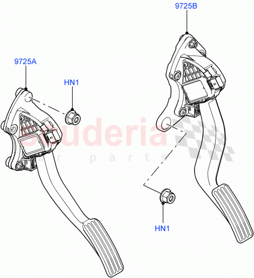 Part Diagram for Land Rover LR174485