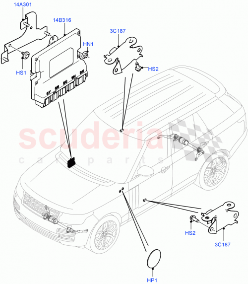 Part Diagram for Land Rover LR033253