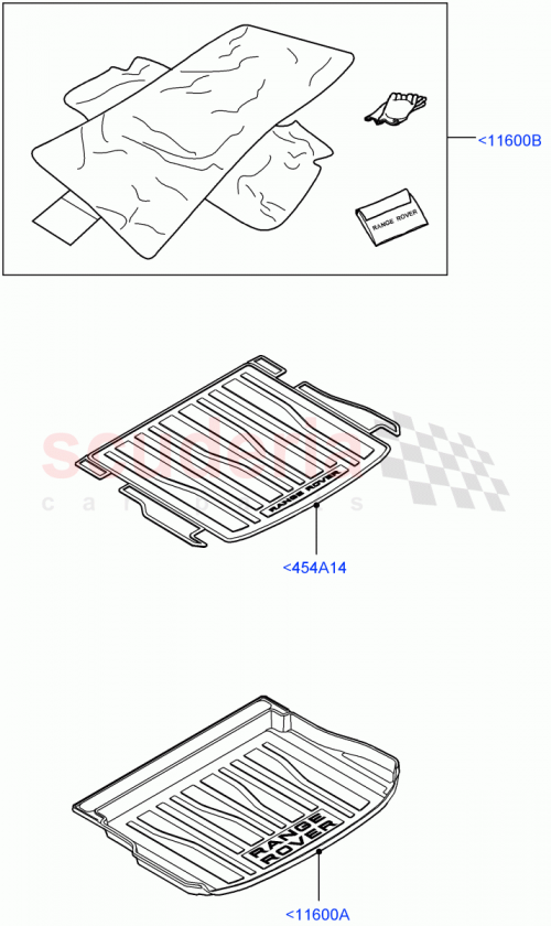 Part Diagram for Land Rover VPLVS0091