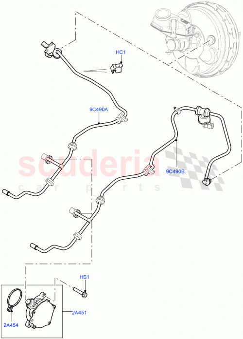 Part Diagram for Land Rover LR083656