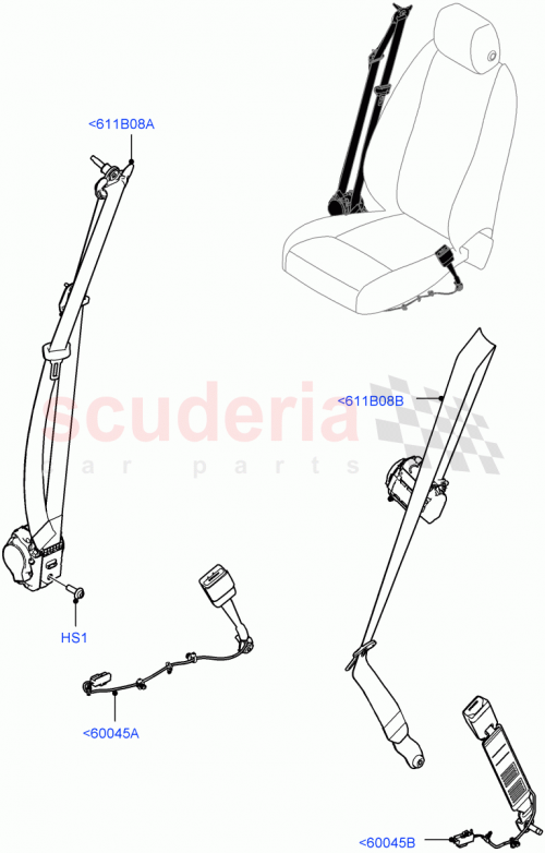 Part Diagram for Land Rover LR131919