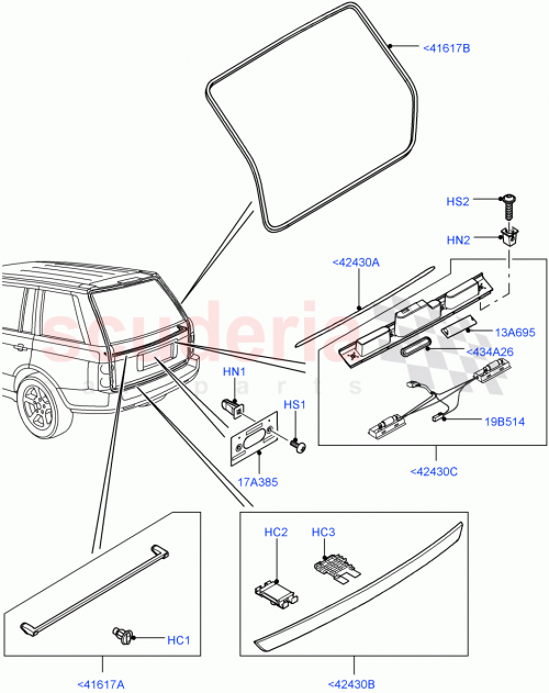 Part Diagram for Land Rover LR024161