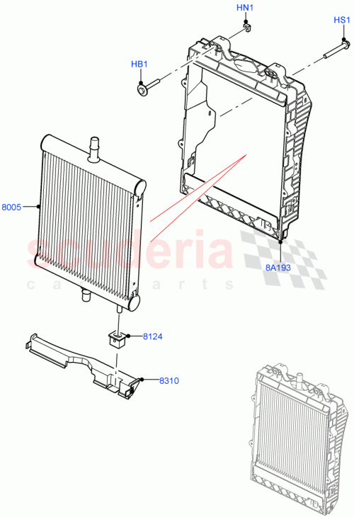 Part Diagram for Land Rover LR181580