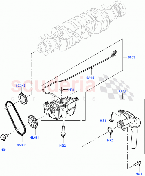 Part Diagram for Land Rover LR154779