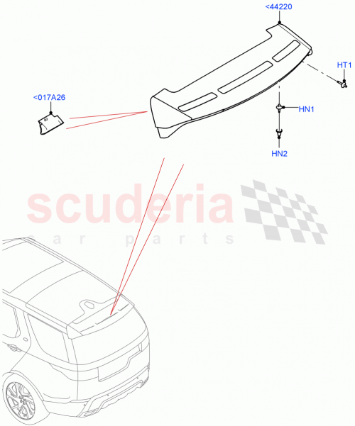 Part Diagram for Land Rover LR083224