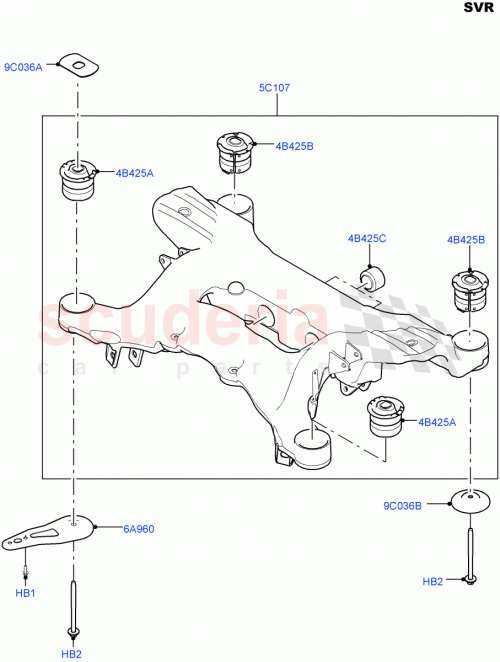 Part Diagram for Land Rover LR086757